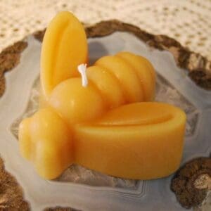 Pure Beeswax Bee Honeybee Candle