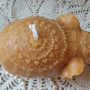 Beeswax Candle Shaped Decorated Festival Elephant Candle