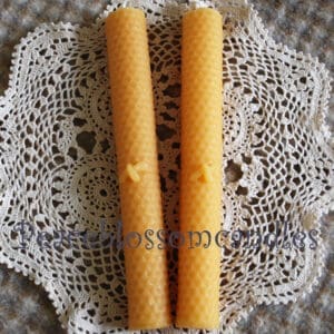 Beeswax Honeybee Tapers
