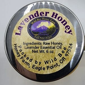 Lavender-Infused Raw Honey